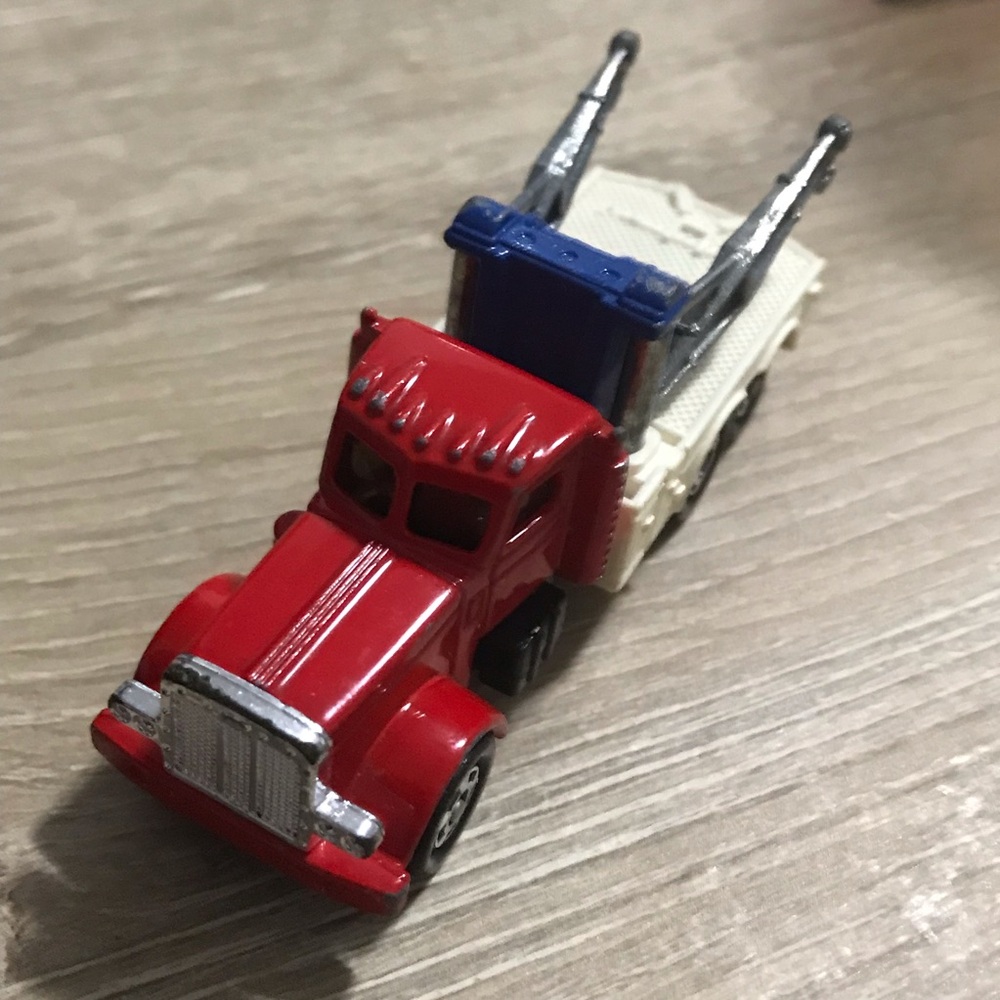 Vintage 1978 Tomica No.F63 American Truck Red Japan Made Tow Truck